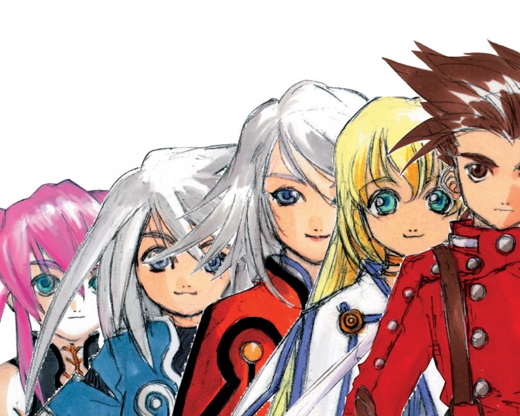 Fonds d'cran Jeux Vido Tales Of Symphonia groupe