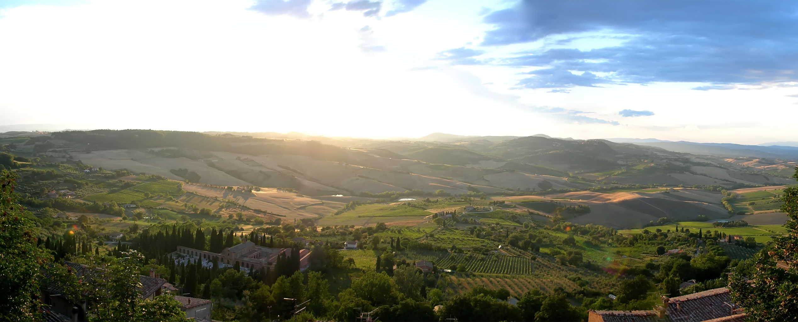 Wallpapers Dual Screen Landscapes Montepulciano