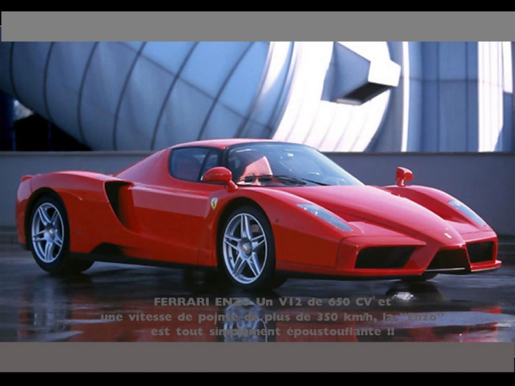 Fonds d'cran Voitures Ferrari enzo