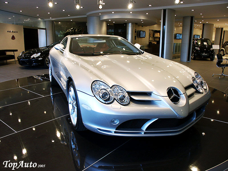 Fonds d'cran Voitures Mercedes Mercedes McLaren SLR - TopAuto