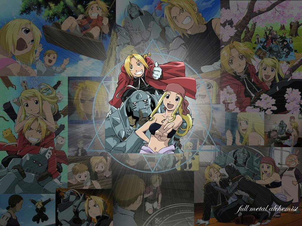 Wallpapers Manga Full Metal Alchemist ed&al&winnry