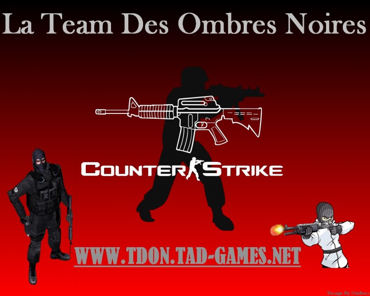 Fonds d'cran Jeux Vido Counter-Strike La Team Des Ombres Noires