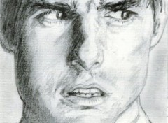 Fonds d'cran Art - Crayon Tom Cruise