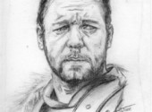 Wallpapers Art - Pencil Russell Crowe