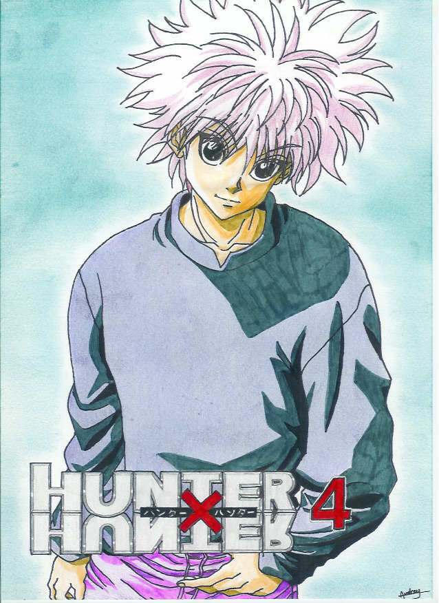 Fonds d'cran Art - Crayon Manga - Hunter X Hunter killua