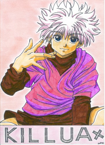 Fonds d'cran Art - Crayon Manga - Hunter X Hunter killua