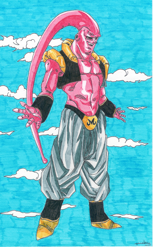 Fonds d'cran Art - Crayon Manga - Dragon Ball Z boo