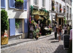 Fonds d'cran Voyages : Europe Paris- Rue  Montmartre