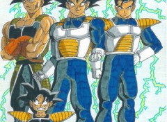 Fonds d'cran Art - Crayon dbz