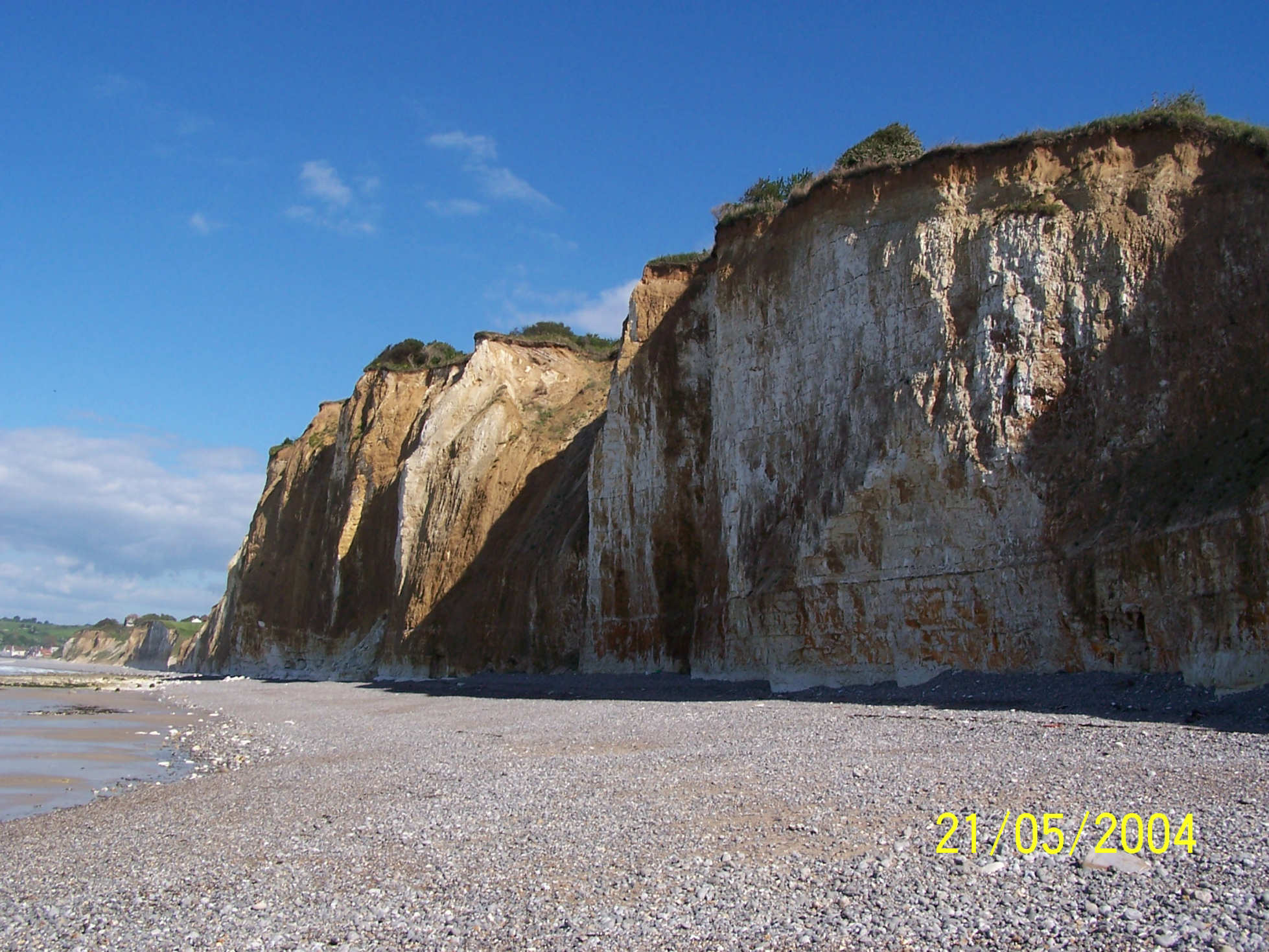 Fonds d'cran Nature Mers - Ocans - Plages Falaises Normande