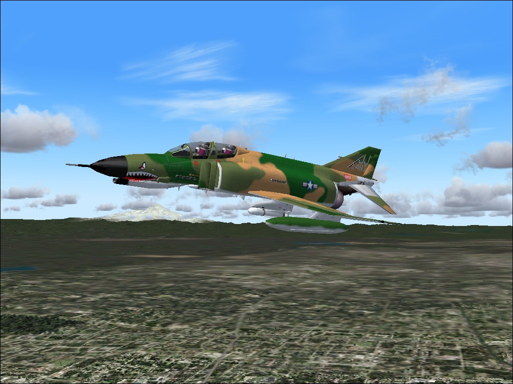 Fonds d'cran Jeux Vido Flight Simulator F4 Phantom II