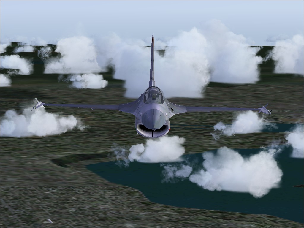 Fonds d'cran Jeux Vido Flight Simulator F-16