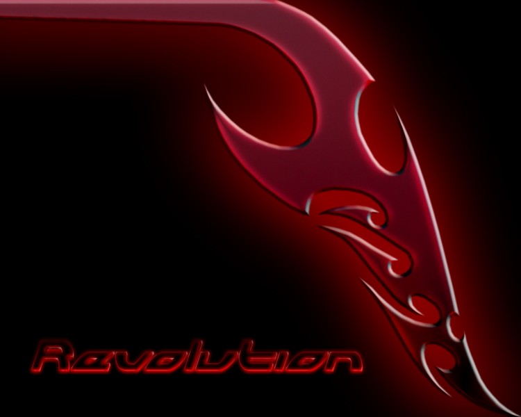 Wallpapers Digital Art Style Tribal Revoltech Sign Red