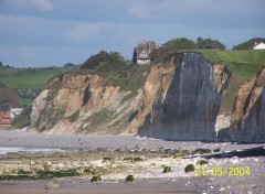 Fonds d'cran Nature Falaises Normande 2