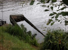 Fonds d'cran Nature Barque abandonne.