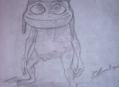 Wallpapers Art - Pencil buzz le frog