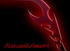 Wallpapers Digital Art Revoltech Sign Red