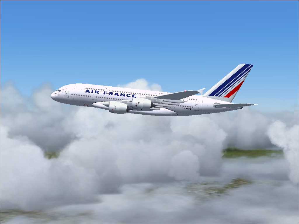 Fonds d'cran Jeux Vido Flight Simulator A380