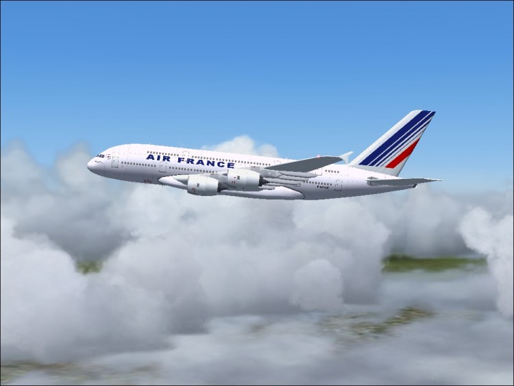 Fonds d'cran Jeux Vido Flight Simulator A380