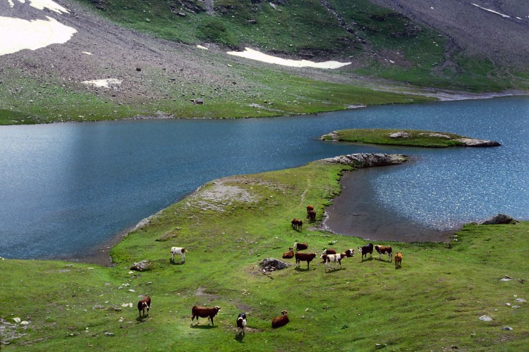 Fonds d'cran Nature Lacs - Etangs Les Ecrins