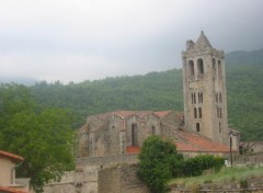 Fonds d'cran Voyages : Europe Prats-de-Mollo - L'glise