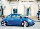 Fonds d'cran Voitures New Beetle Techart, Porsche design