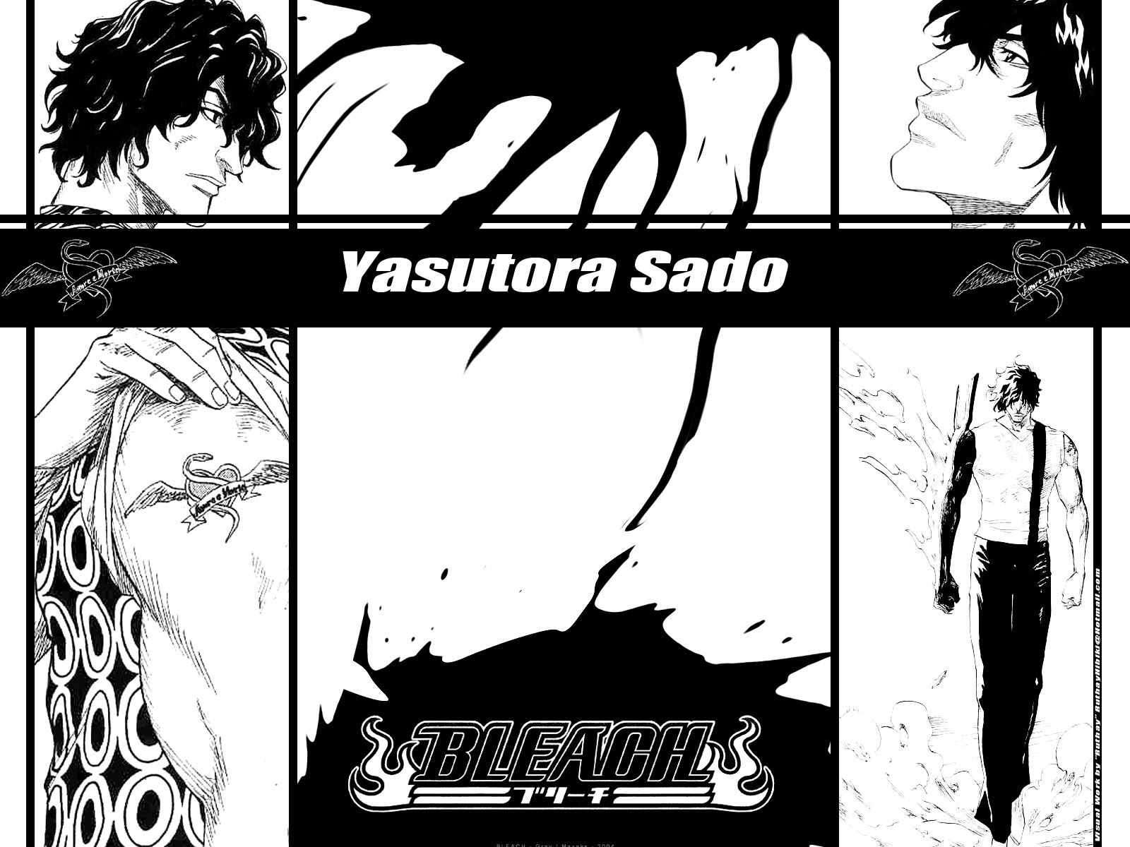 Fonds d'cran Manga Bleach Ruthay Bleach Yasutora Sado 01