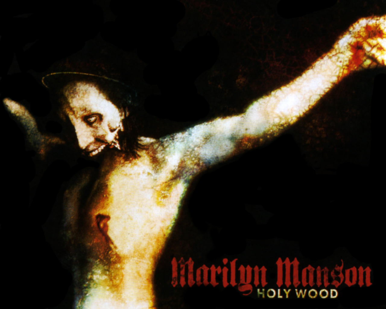 Fonds d'cran Musique Marilyn Manson marilyn_holywood