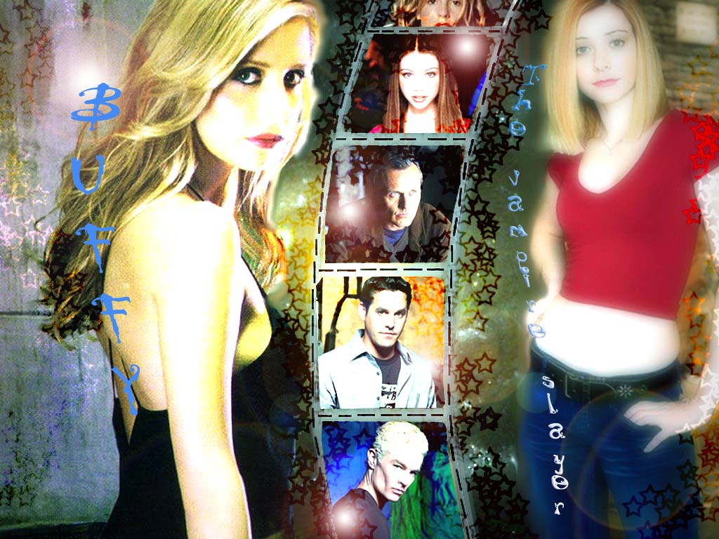 Fonds d'cran Sries TV Buffy Contre Les Vampires Buffy the vampire slayer