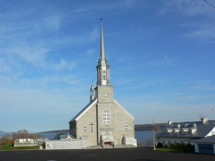 Fonds d'cran Constructions et architecture Edifices Religieux glise Chteau Richer,Qubec