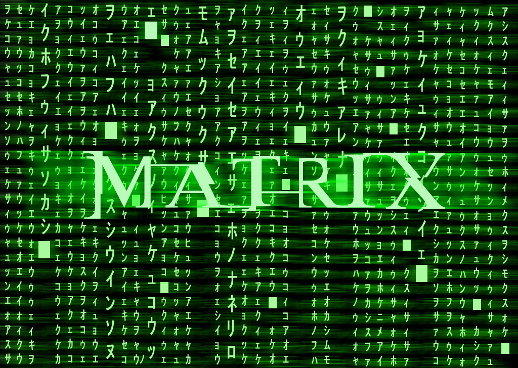 Fonds d'cran Cinma Matrix 1 la matrice par villou