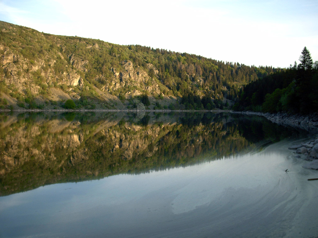 Wallpapers Nature Sunsets and sunrises Petit lac des Vosges