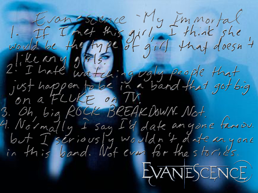 Fonds d'cran Musique Evanescence Evanescence