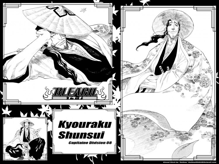 Fonds d'cran Manga Bleach Ruthay Bleach Kyouraku Shunsui 01