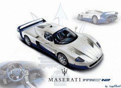 Fonds d'cran Voitures MASERATI MC12