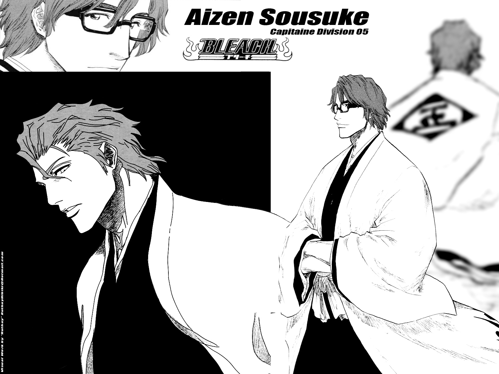 Wallpapers Manga Bleach Ruthay Bleach Aizen Sousuke 01