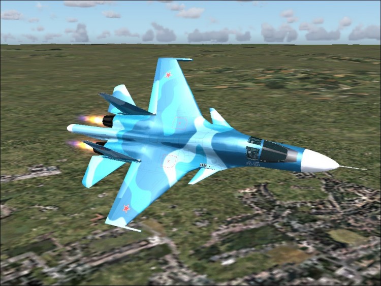 Fonds d'cran Jeux Vido Flight Simulator Su-34