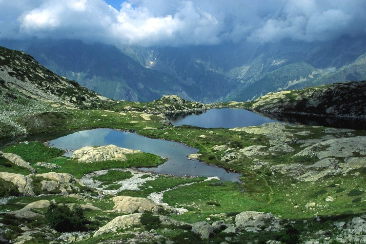 Fonds d'cran Nature Lacs - Etangs Les Ecrins