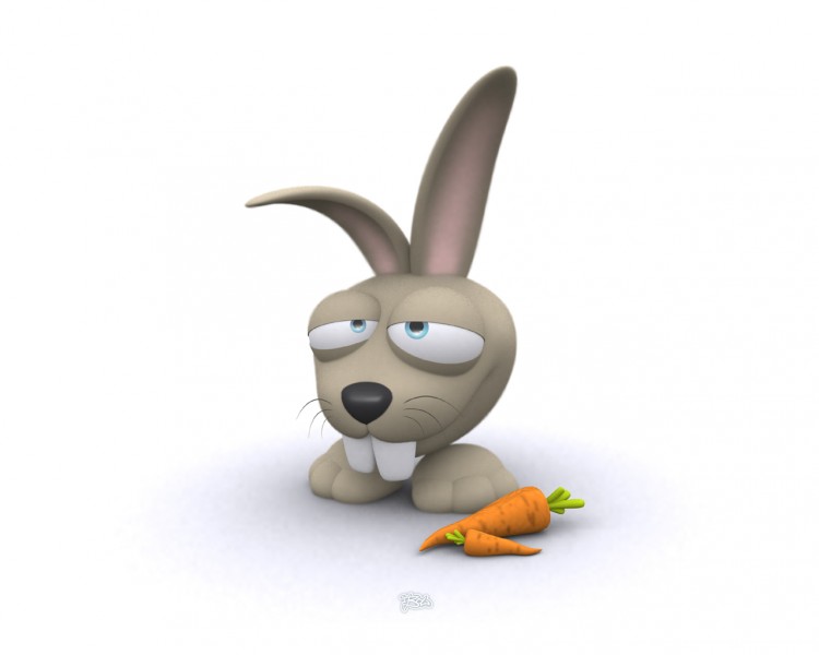 Wallpapers Digital Art Animals lapin