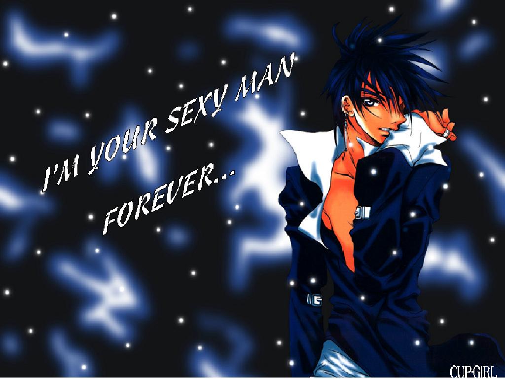 Wallpapers Manga DN Angel dark the sexy man