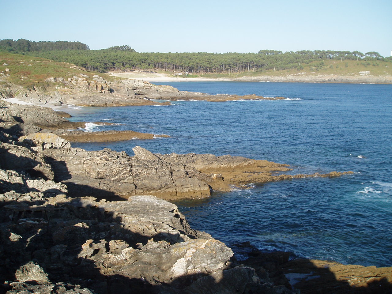 Fonds d'cran Nature Mers - Ocans - Plages Depuis le Phare ...