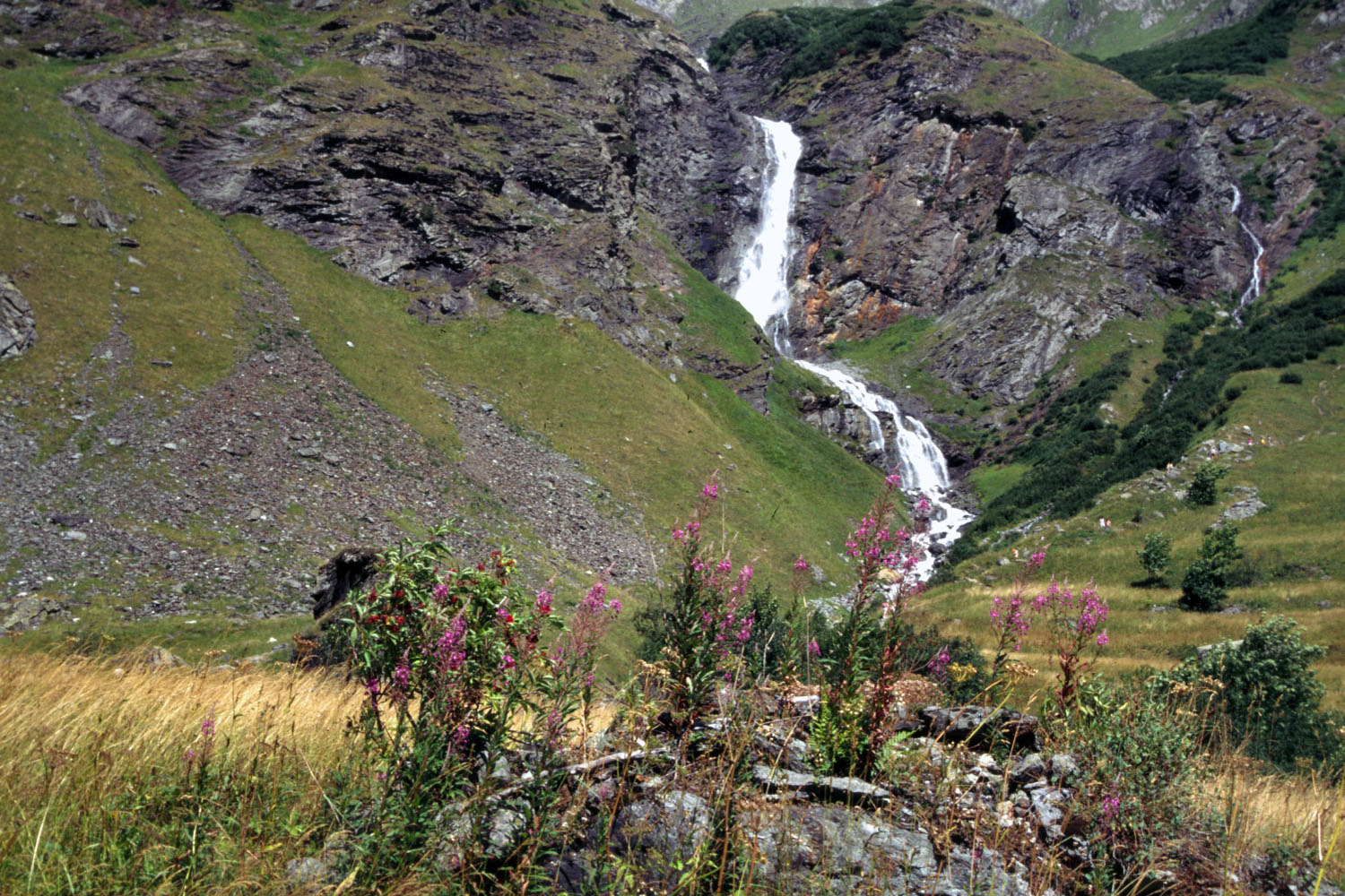 Fonds d'cran Nature Cascades - Chutes La Vanoise