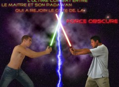 Fonds d'cran Cinma Maitre jedi VersuS Son PadaWan