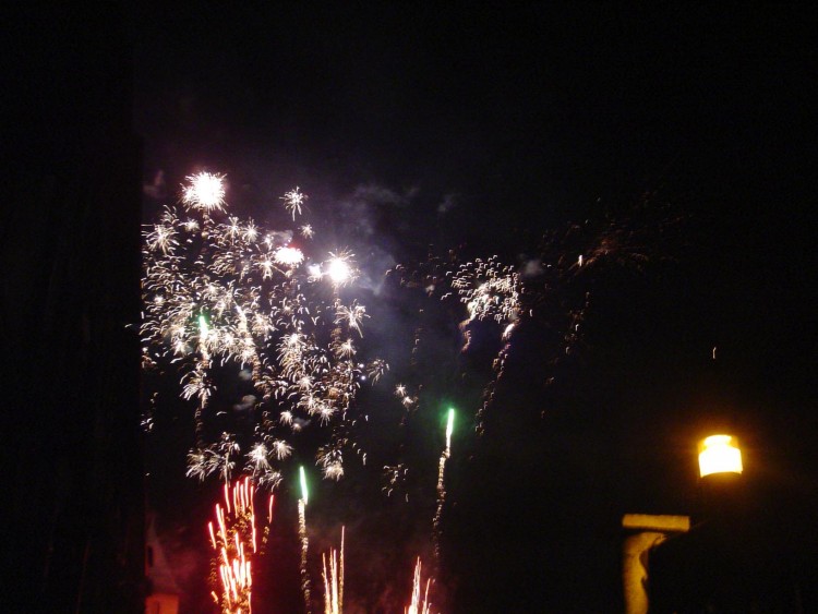 Fonds d'cran Hommes - Evnements Feux d'Artifice Moutiers ( Savoie )