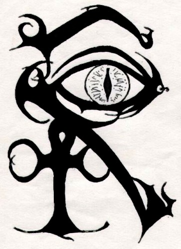 Wallpapers Art - Pencil Tattoos Phoenix's Eyes