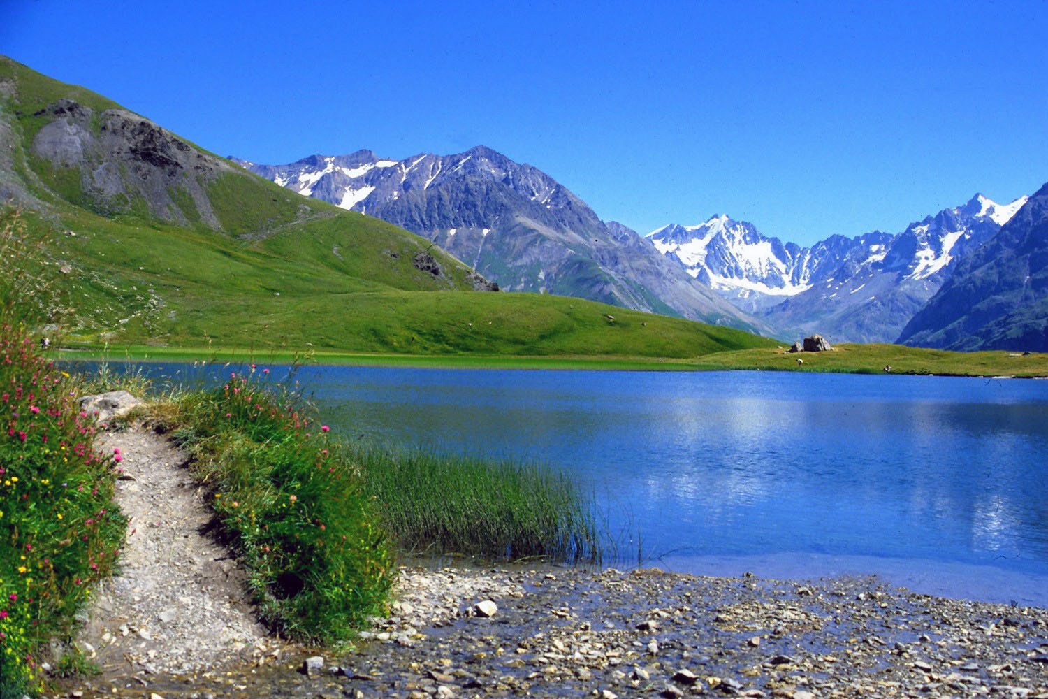 Fonds d'cran Nature Lacs - Etangs Les Ecrins