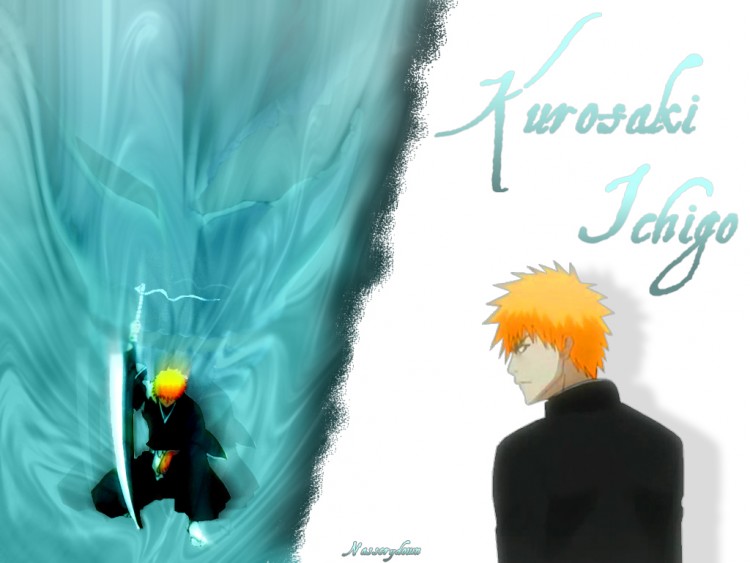 Wallpapers Manga Bleach Ichigo, le calme et le tempete