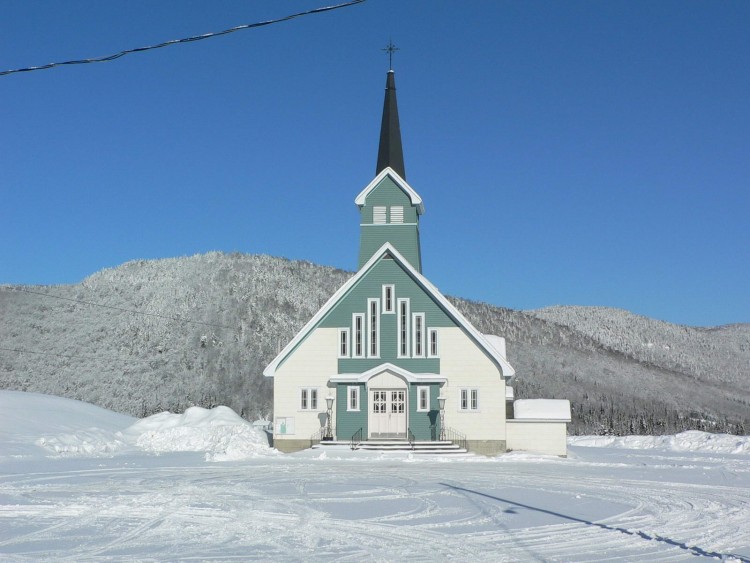 Fonds d'cran Voyages : Amrique du nord Canada > Qubec glise de Tewkesbury,Qubec