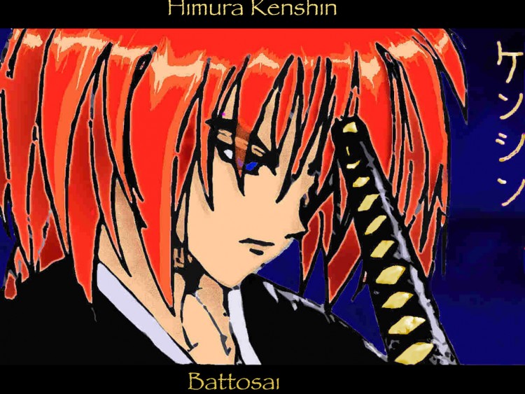 Fonds d'cran Manga Kenshin, le Vagabond Kenshin alias Battsai