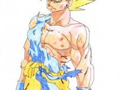 Fonds d'cran Art - Crayon Sangoku